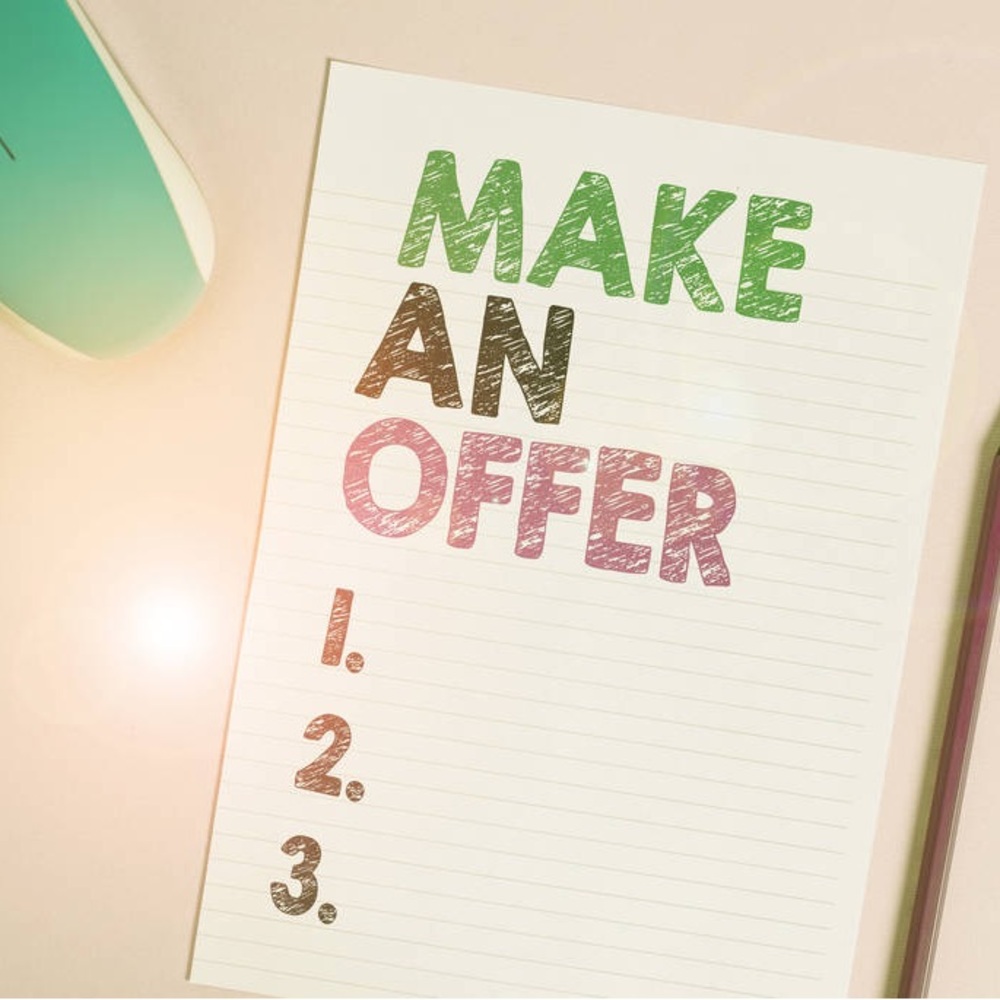 Make an offer or Bundle and receive a great offer
